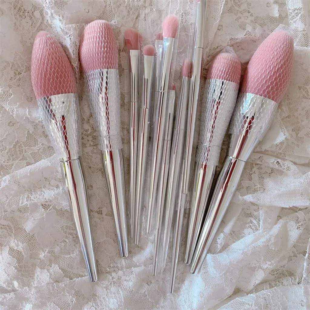 12pcs Set Eye Shadow Brush Eyebrow Brush Loose Powder Brush Makeup Brush Complete Set Of Makeup Tools