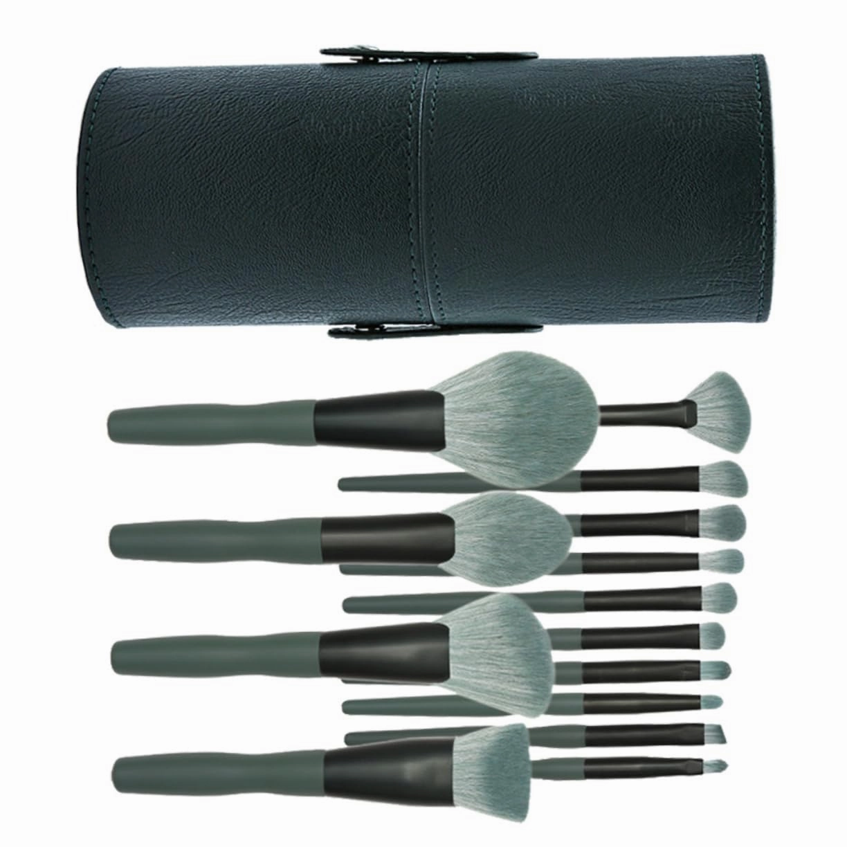 14pcs Professional Makeup Brush Essential Cosmetics Tools for Blending Contouring Highlighting More for Daily Makeup Needs Beginners Easy to Clean