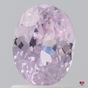 1.53cts Oval Lavender Blush Sapphire