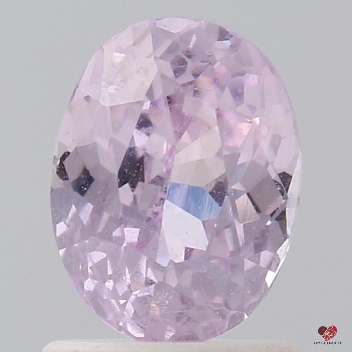 1.53cts Oval Lavender Blush Sapphire