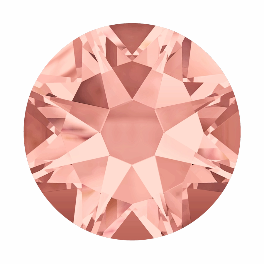 2058 & 2088 Swarovski Flatback No Hotfix, Blush Rose (257)