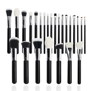 25 Professional Makeup Brushes Complete Makeup Artist Eye Shadow Brush Set Beauty Tools