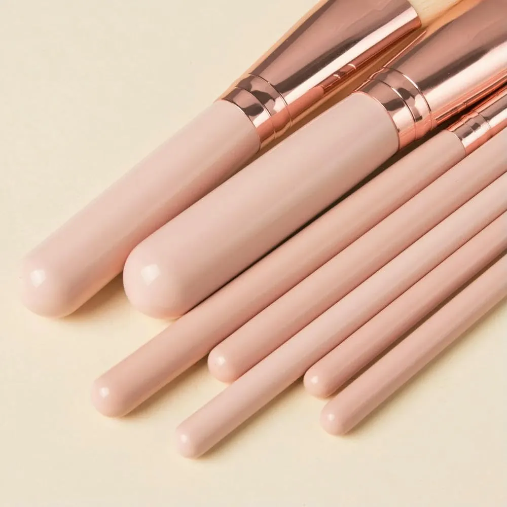 7 Pcs makeup brushes Professional Makeup Brushes Set with Bucket Blush Powder Eyeshadow Eyebrow Foundation Beauty Makeup Tool Brushes(Color:Brush with bucketc)(one size,Brush with bucketb)