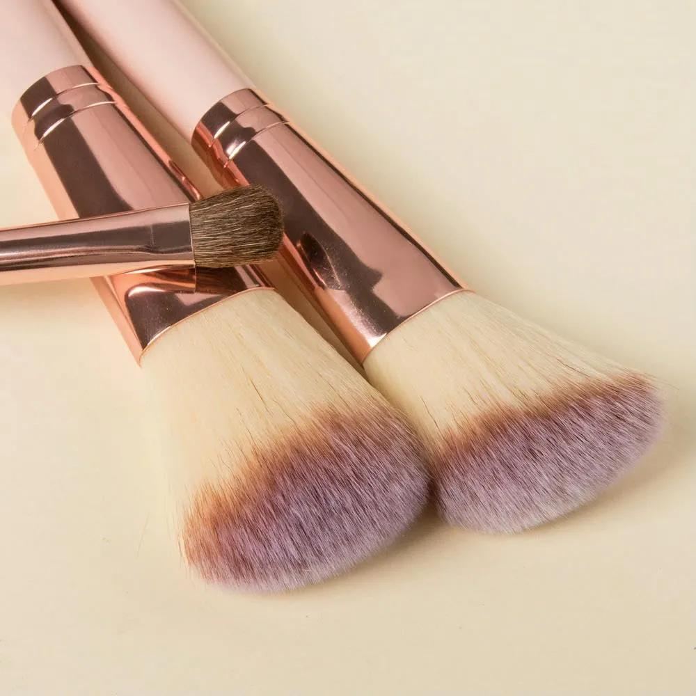 7 Pcs makeup brushes Professional Makeup Brushes Set with Bucket Blush Powder Eyeshadow Eyebrow Foundation Beauty Makeup Tool Brushes(Color:Brush with bucketc)(one size,Brush with bucketb)