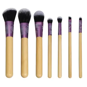 7 pieces of makeup brush set Carving pattern powder powder blusher eye shadow beauty brush tool