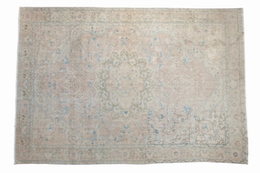 7x10 Vintage Distressed Mahal Carpet