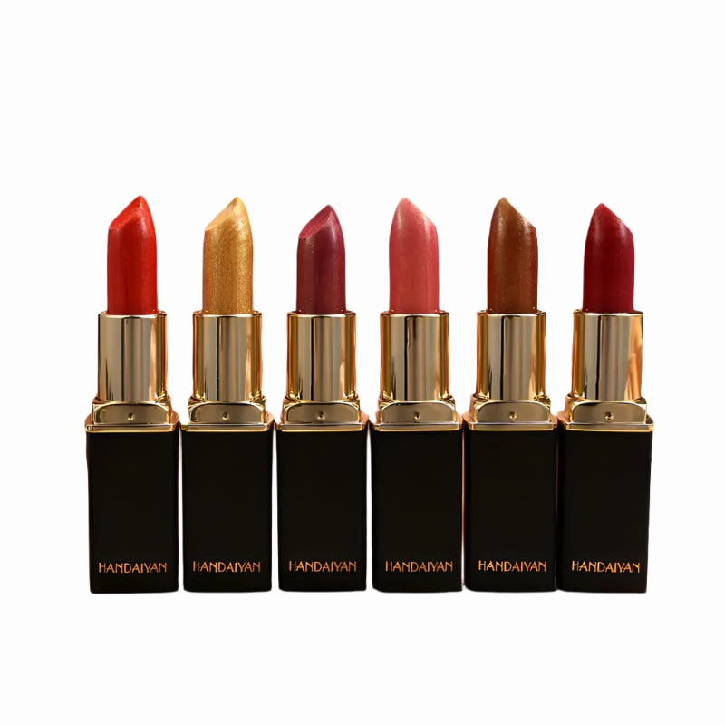 9 Colors Waterproof Glitter Lipstick
