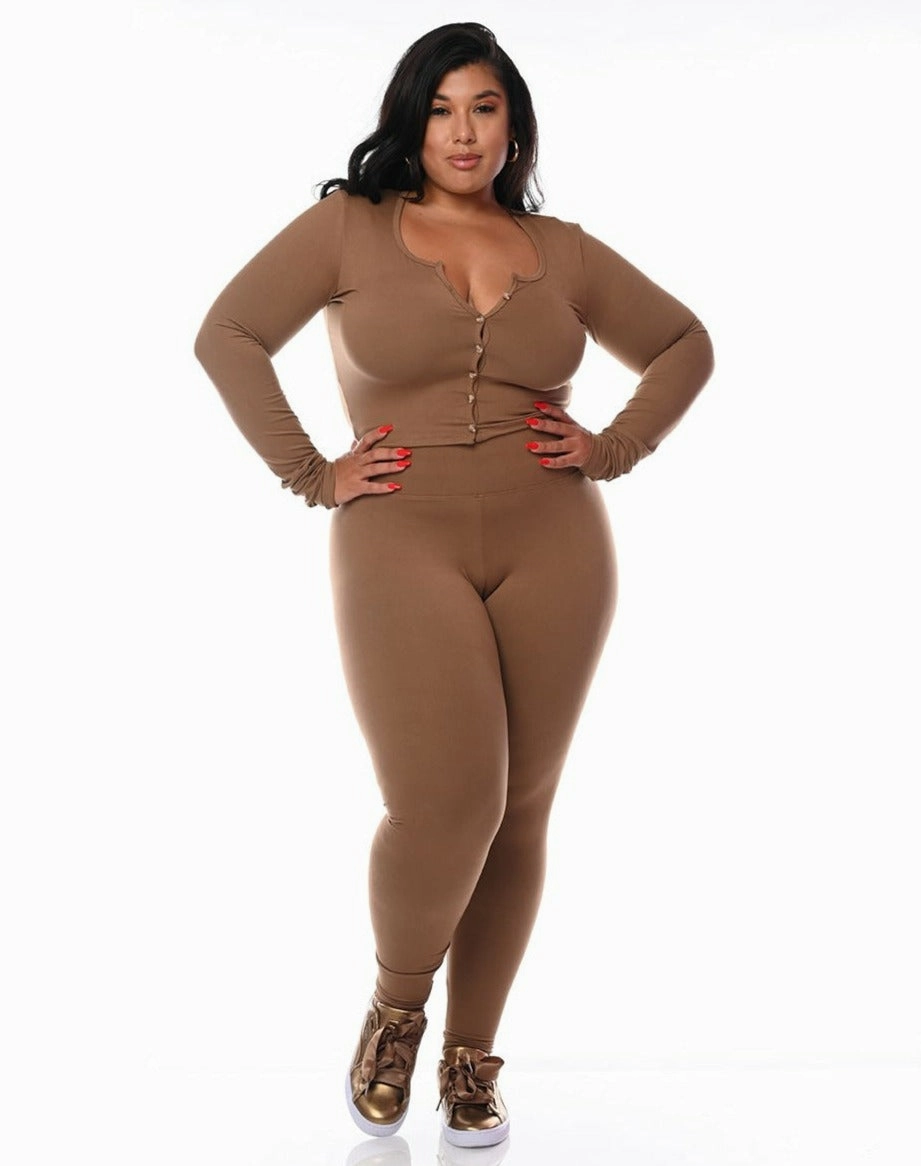 *Nudey Booty* (Dream Brushed Leggings)