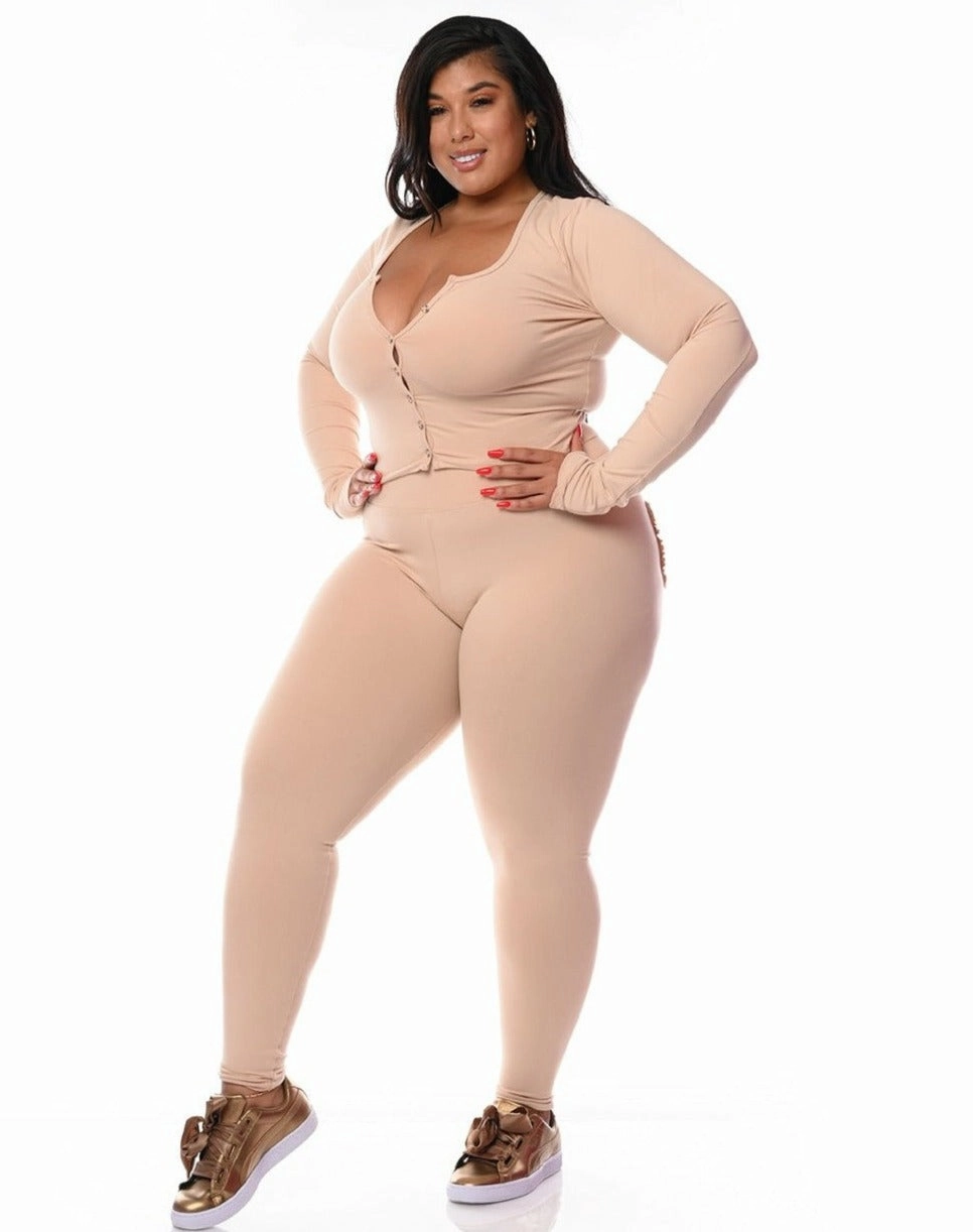 *Nudey Booty* (Dream Brushed Leggings)