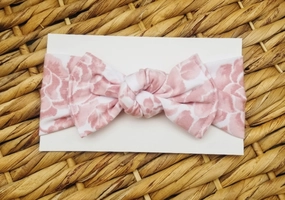 Antique Rose Bow Headwrap