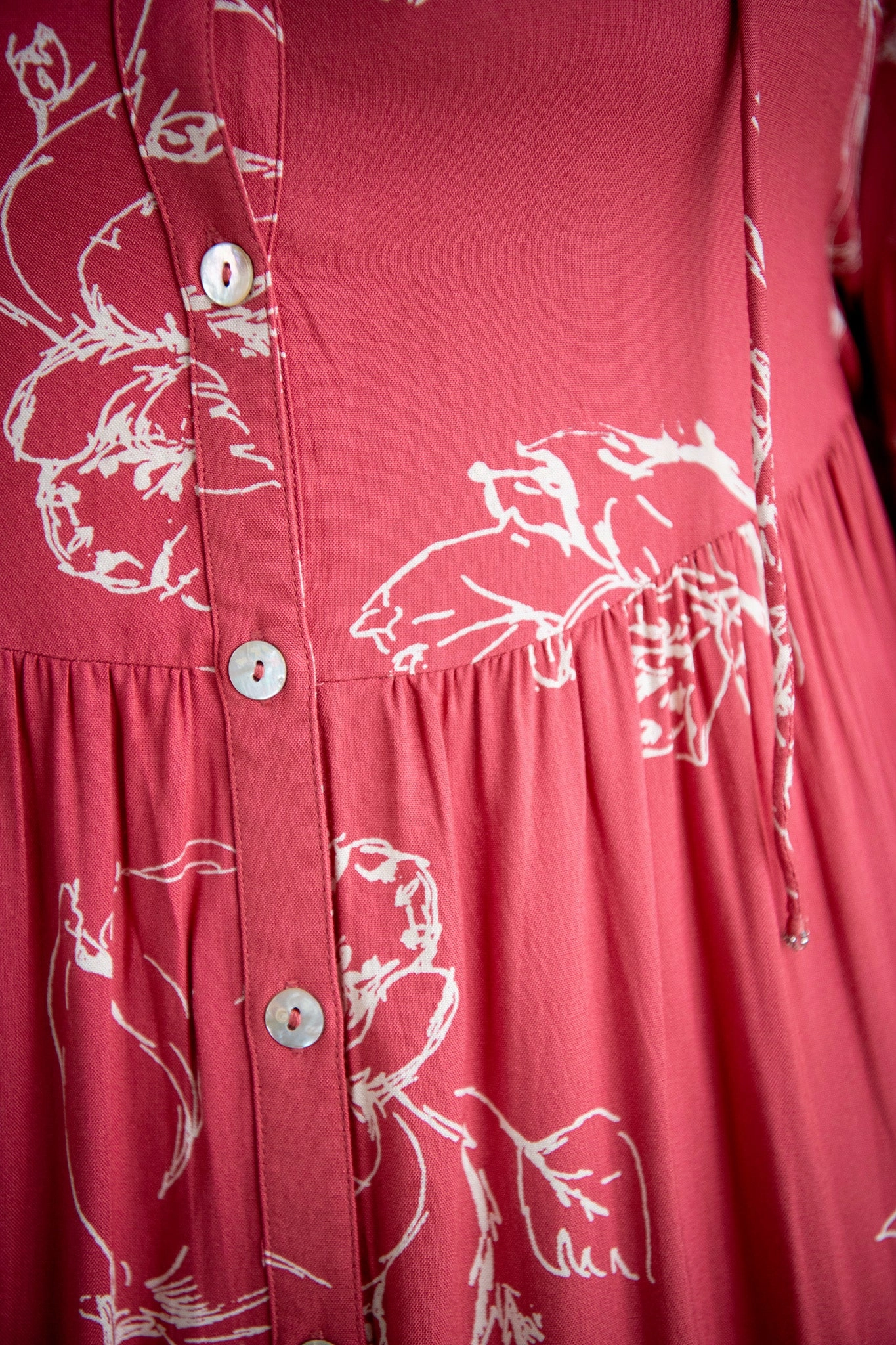 April's Rose Boho Dress