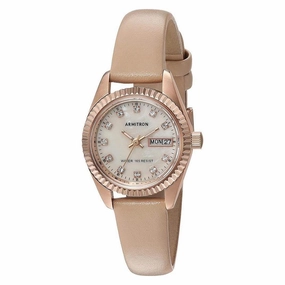 Armitron Smooth Leather Women's Watch - 755726BMRGBH