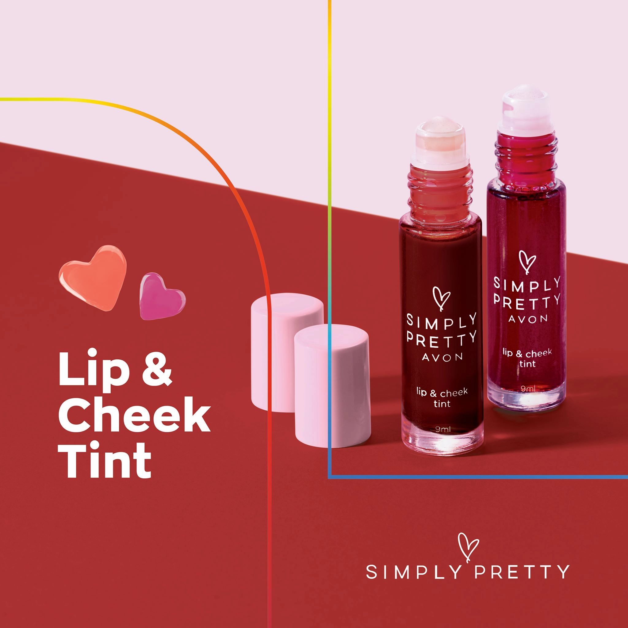 Avon Simply Pretty Lip And Cheek Tint 9mL | Choose A Shade