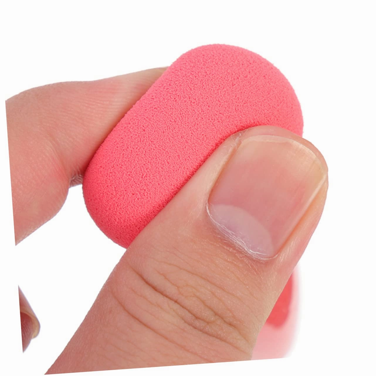 Beaupretty 30pcs Makeup Sponge Handheld Beauty Applicators for Foundation Soft and Skin-friendly for Precision Blending Areas Suitable for All Cosmetics