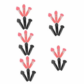Beaupretty 30pcs Makeup Sponge Handheld Beauty Applicators for Foundation Soft and Skin-friendly for Precision Blending Areas Suitable for All Cosmetics