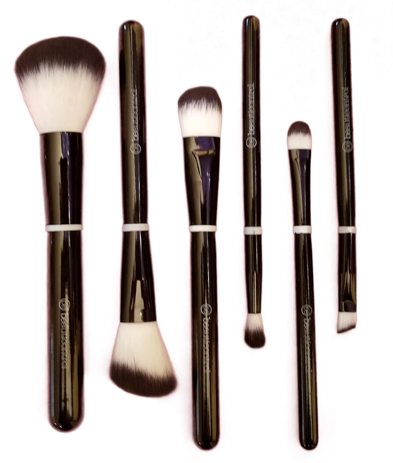 Beauticontrol 6-Pieces Cosmetic Brush Set   Brush Case NEW!