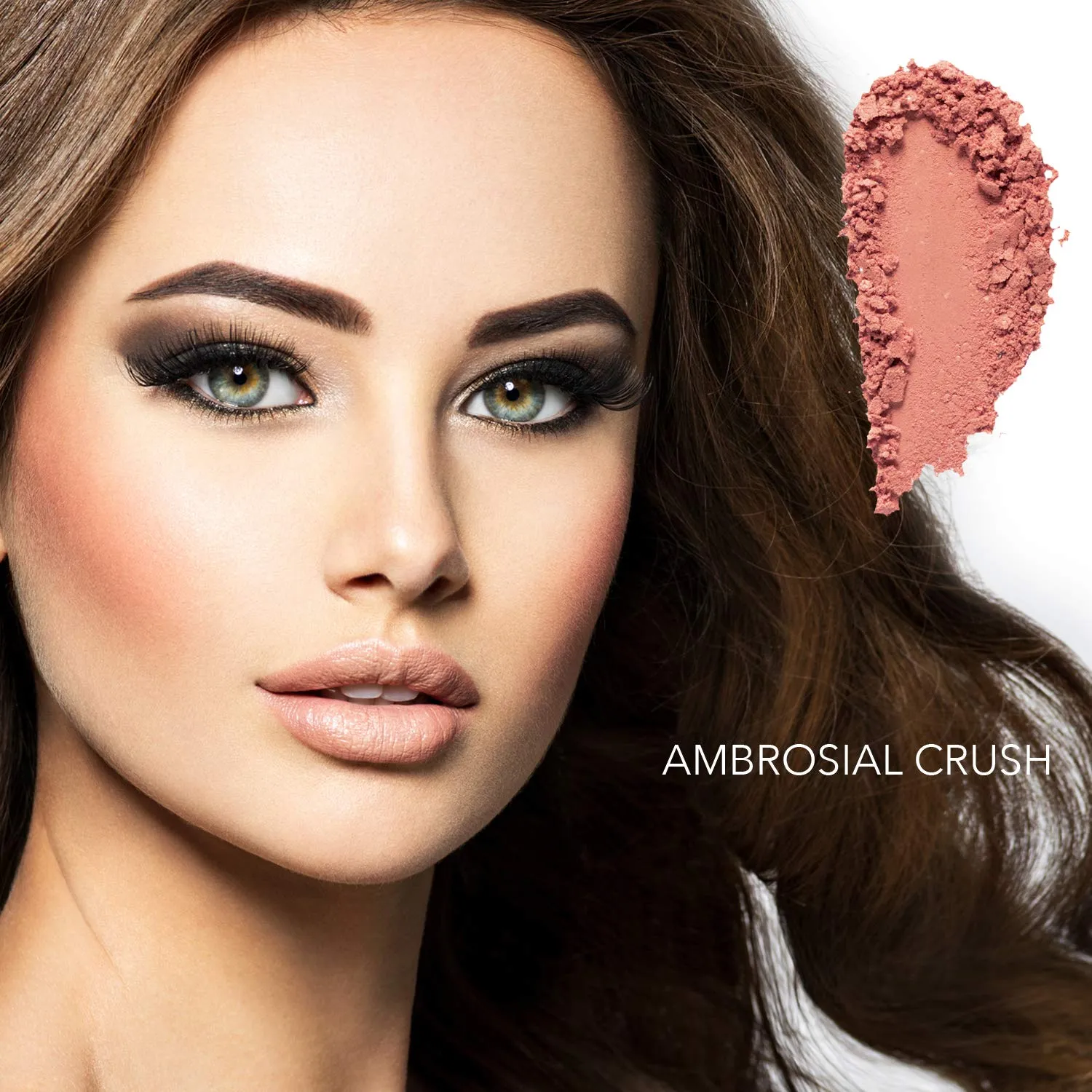 Bellaterra Cosmetics Mineral Loose Blush - Contouring, Long Lasting, Illuminating in 5 Shades for All Skin Types. (Ambrosial Crush, 9g)