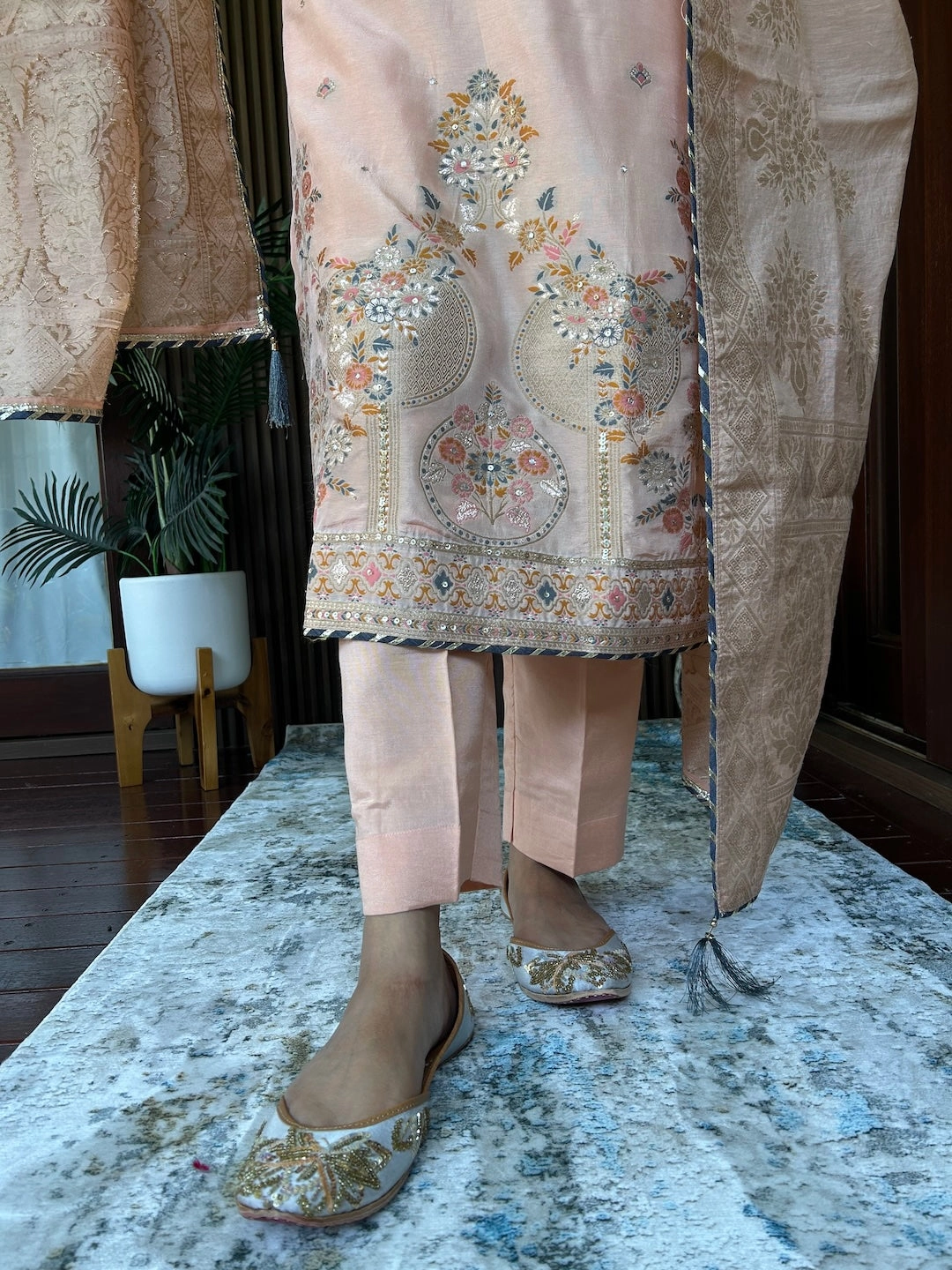 Blush Elegance Suit Set