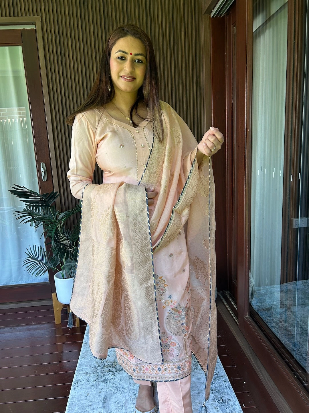 Blush Elegance Suit Set