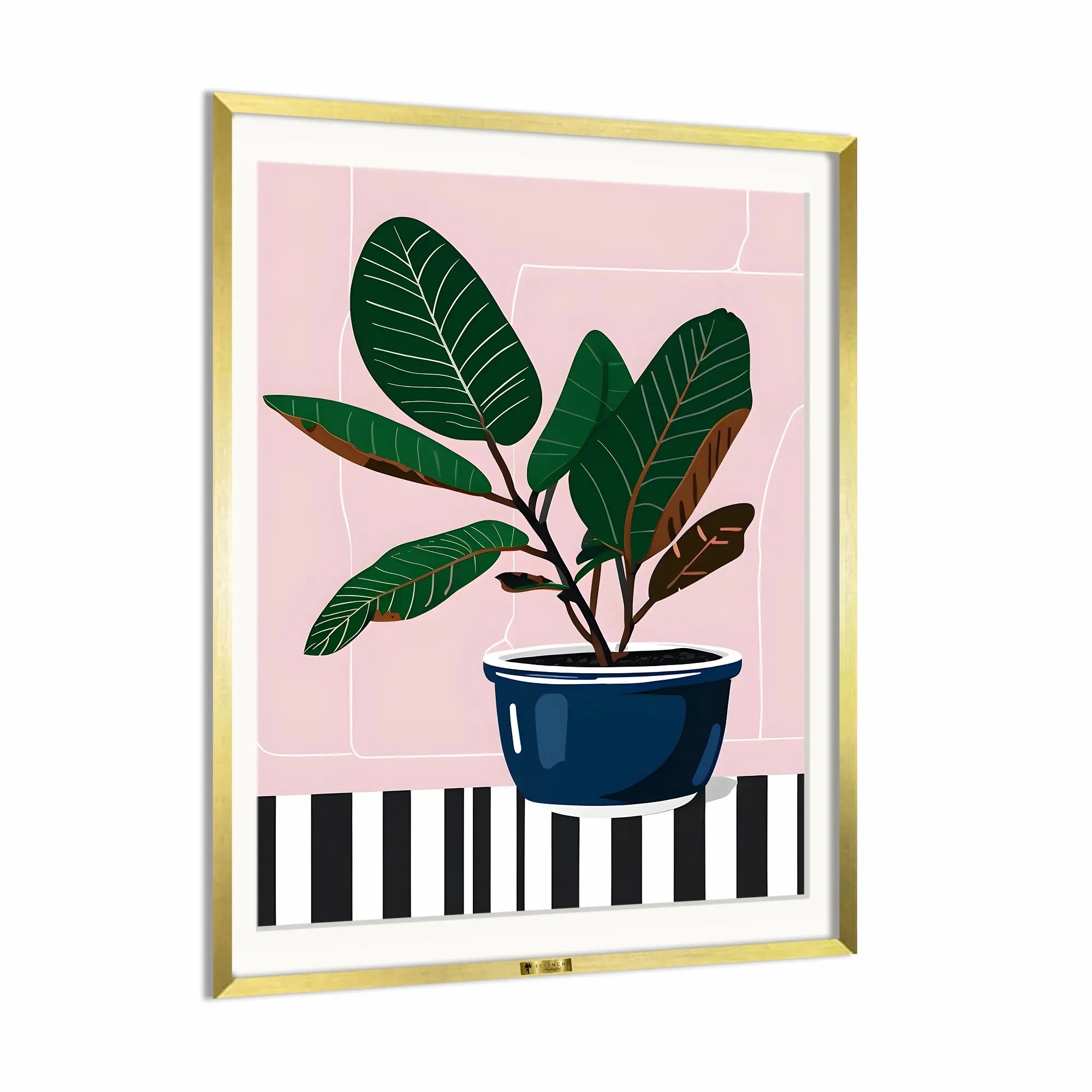 Blush Leafscape