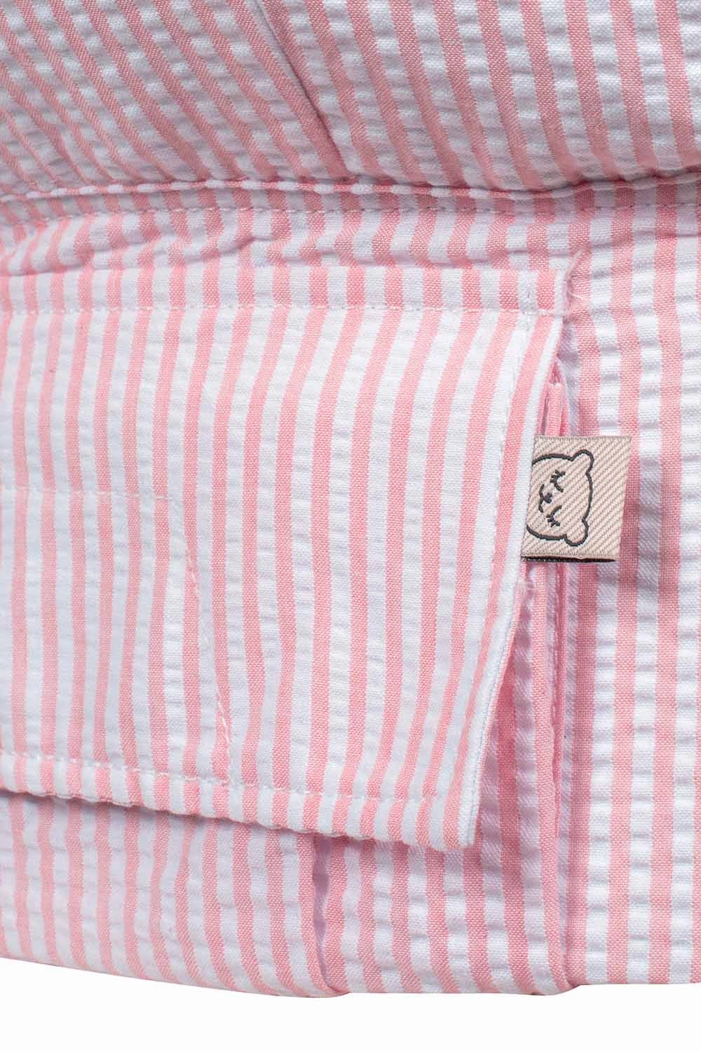 Blush Pink - Seersucker Toddler Carrier