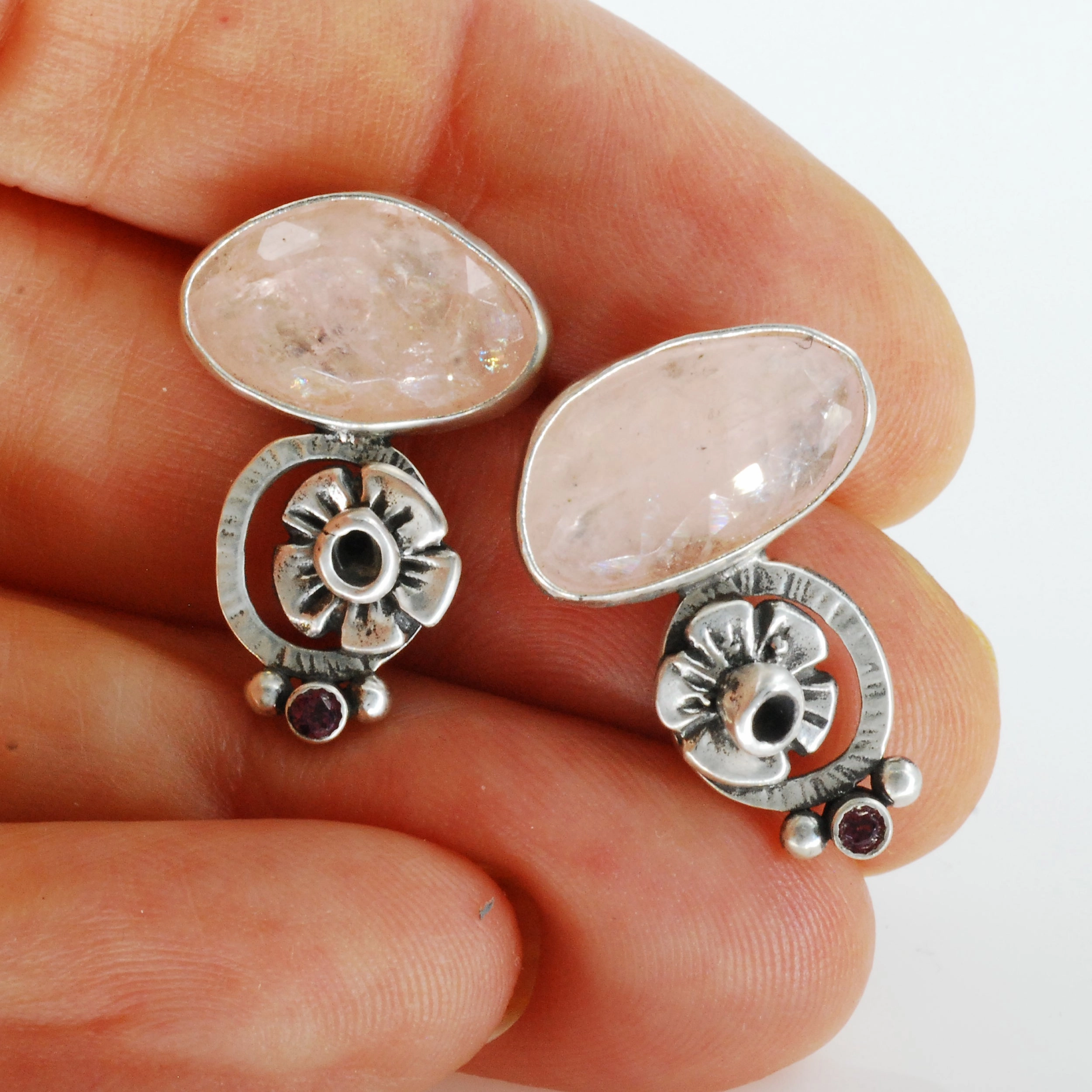 Blush Rose Studs