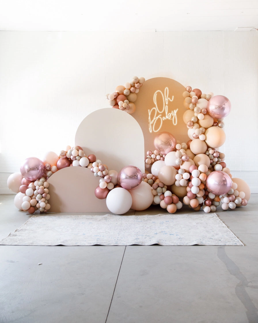 Boho Rainbow - The Cabriole Set with Neon Sign