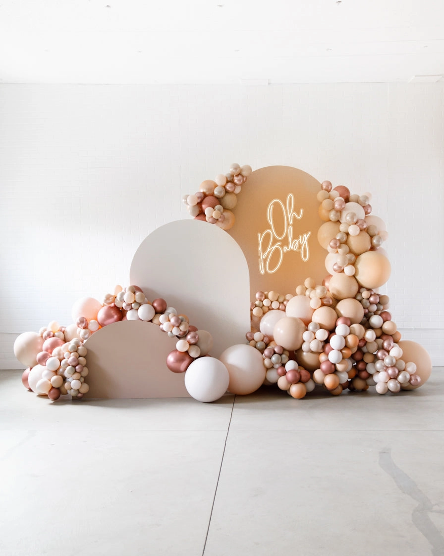 Boho Rainbow - The Cabriole Set with Neon Sign