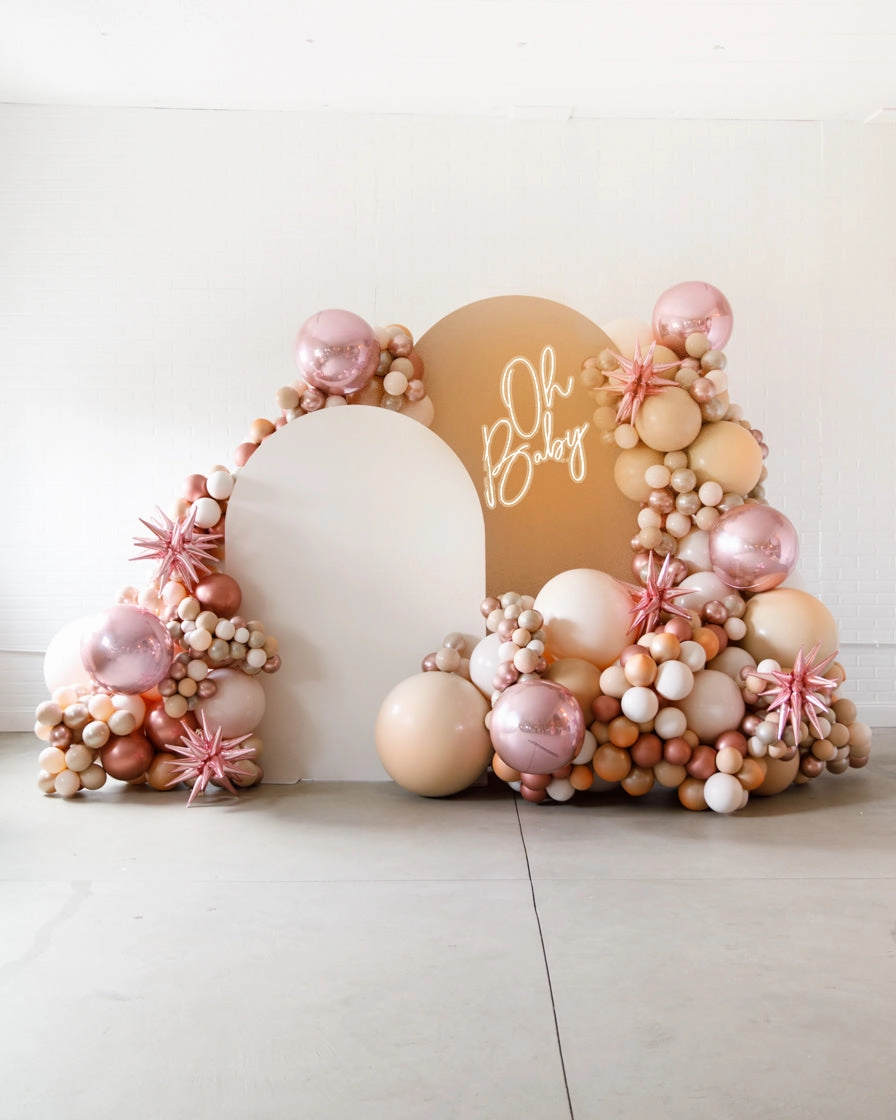 Boho Rainbow - The Cabriole Set with Neon Sign