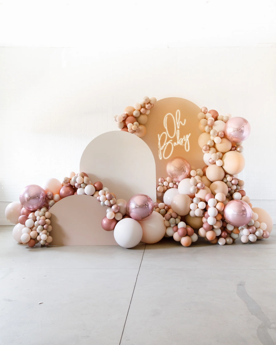 Boho Rainbow - The Cabriole Set with Neon Sign