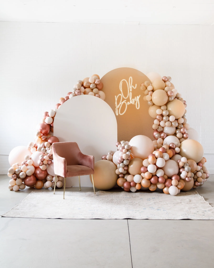 Boho Rainbow - The Cabriole Set with Neon Sign