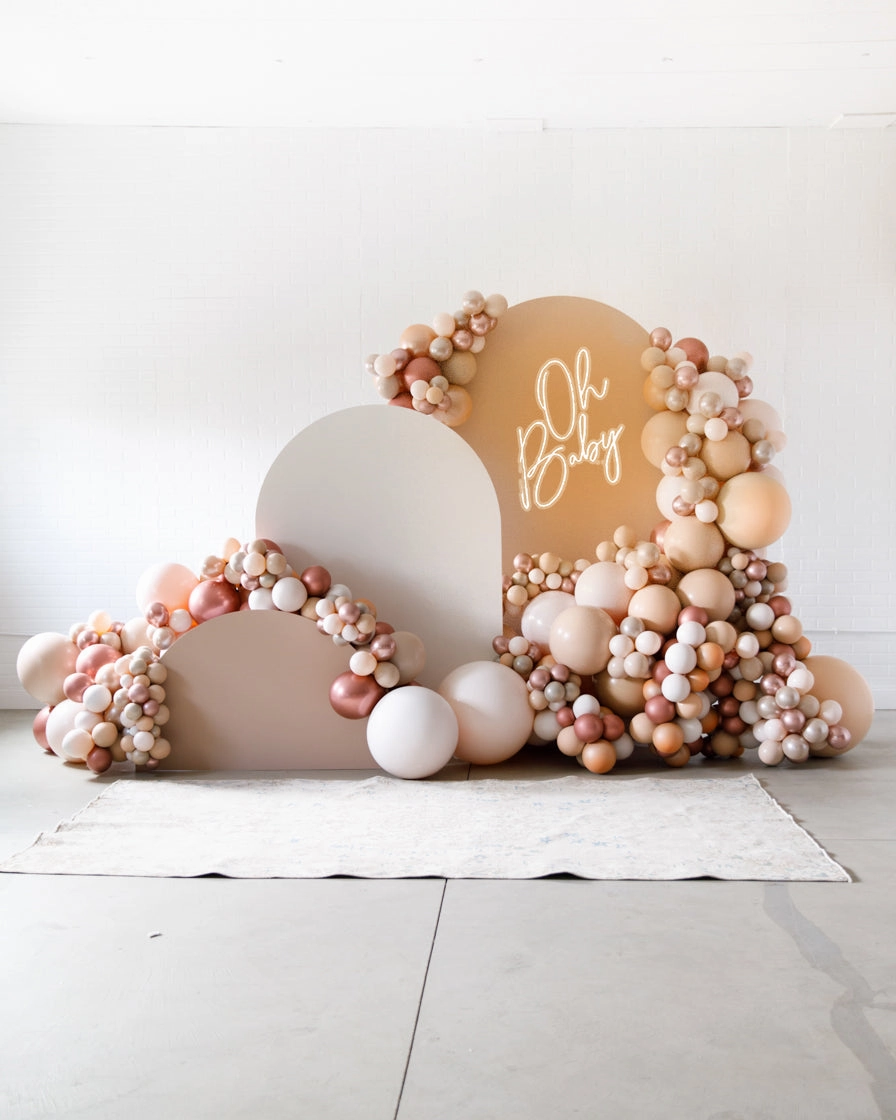 Boho Rainbow - The Cabriole Set with Neon Sign