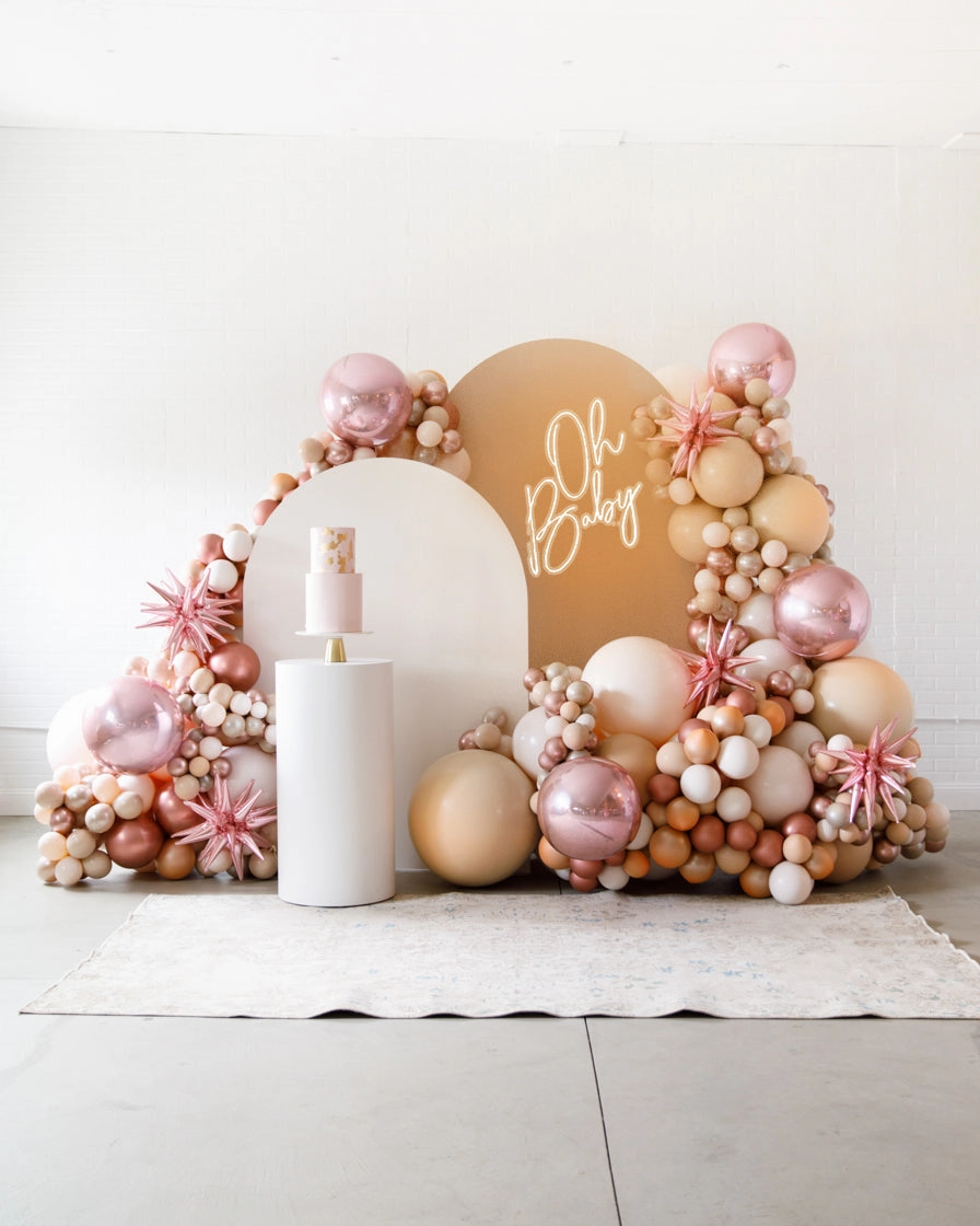Boho Rainbow - The Cabriole Set with Neon Sign
