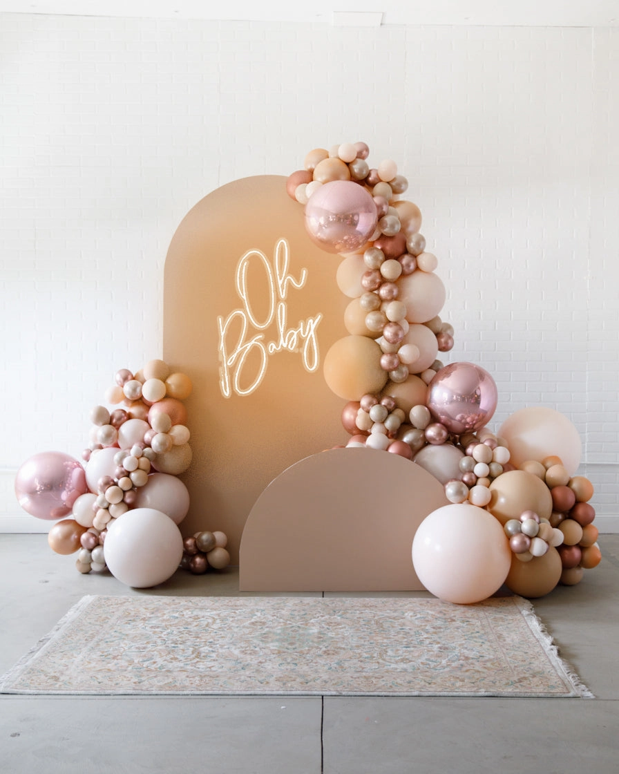 Boho Rainbow - The Cabriole Set with Neon Sign
