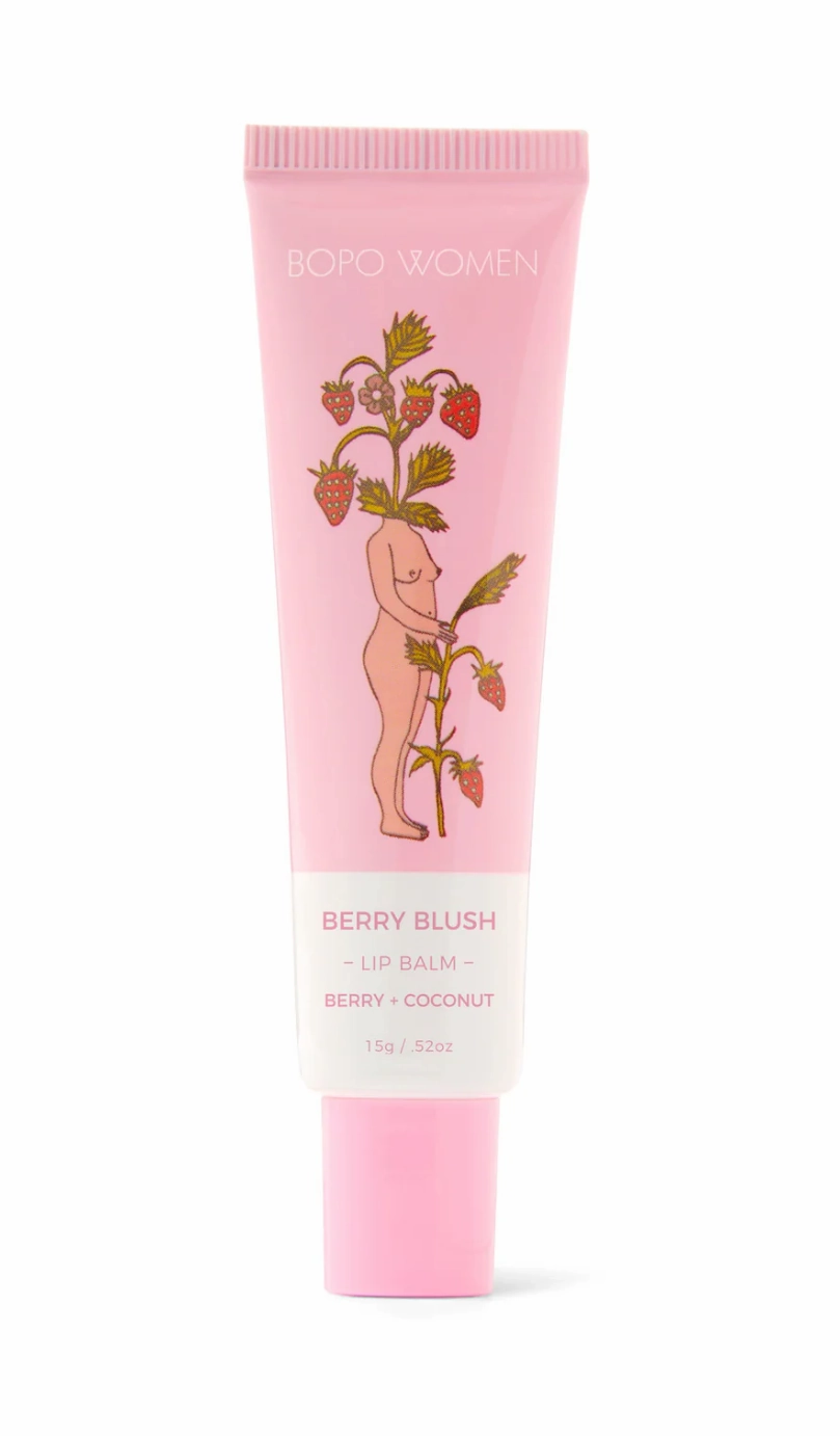 BOPO BERRY BLUSH LIP BALM