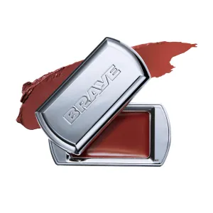 BRAYE LIPSLEEK | Blush for Cheeks & Lips, Korean Makeup Blush, Cool Lip and Cheek Balm, Vegan Cream, Lightweight w/Blendable & Buildable Makeup, Natural Look 08 ROUGHLY 0.08oz