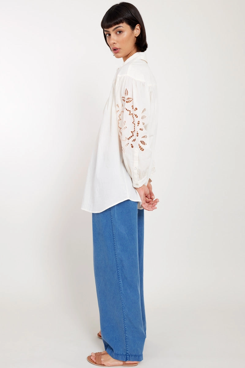 Bridget Soft Peach Organic Cotton Shirt