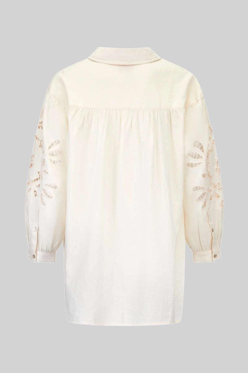 Bridget Soft Peach Organic Cotton Shirt