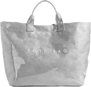 Caistre Women's PVC Tote Handbags Shoulder Bag Winter Fall Fashion Kraft Paper Tote Bag Y2K Large Shopping Bag