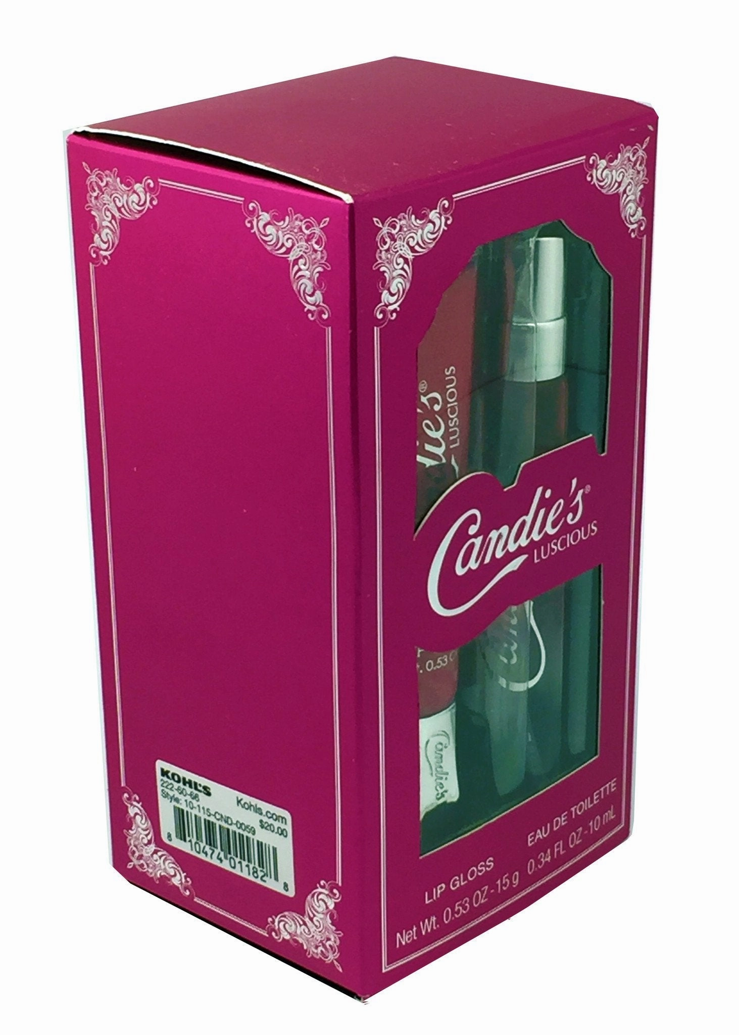 Candie's Luscious gift set - Perfume spray and Lip Gloss