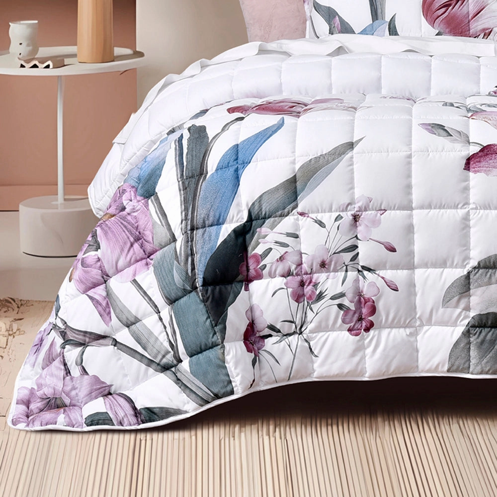 Carmela White Bedspread Set | Queen Bed