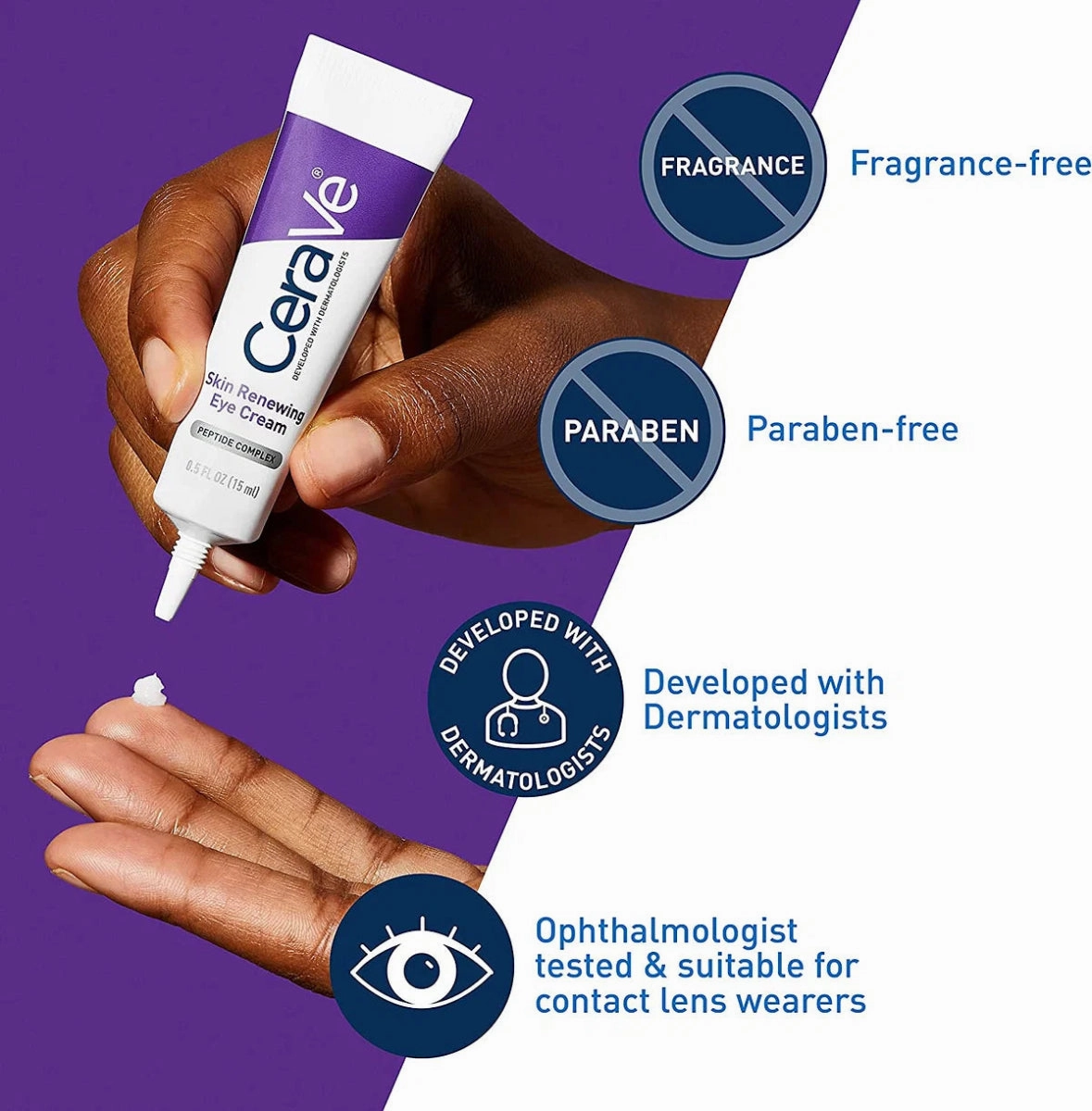 CERAVE Eye Cream for Wrinkles Under Eye Cream