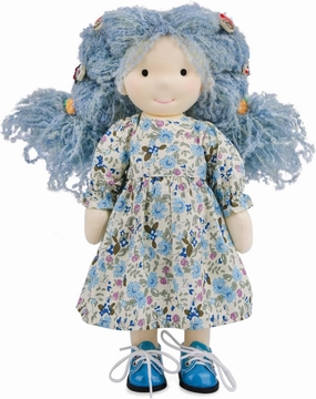 Coco 12in Handmade Waldorf Doll - Personalized Collectible Plush Toy for Kids Birthday Gift with Box