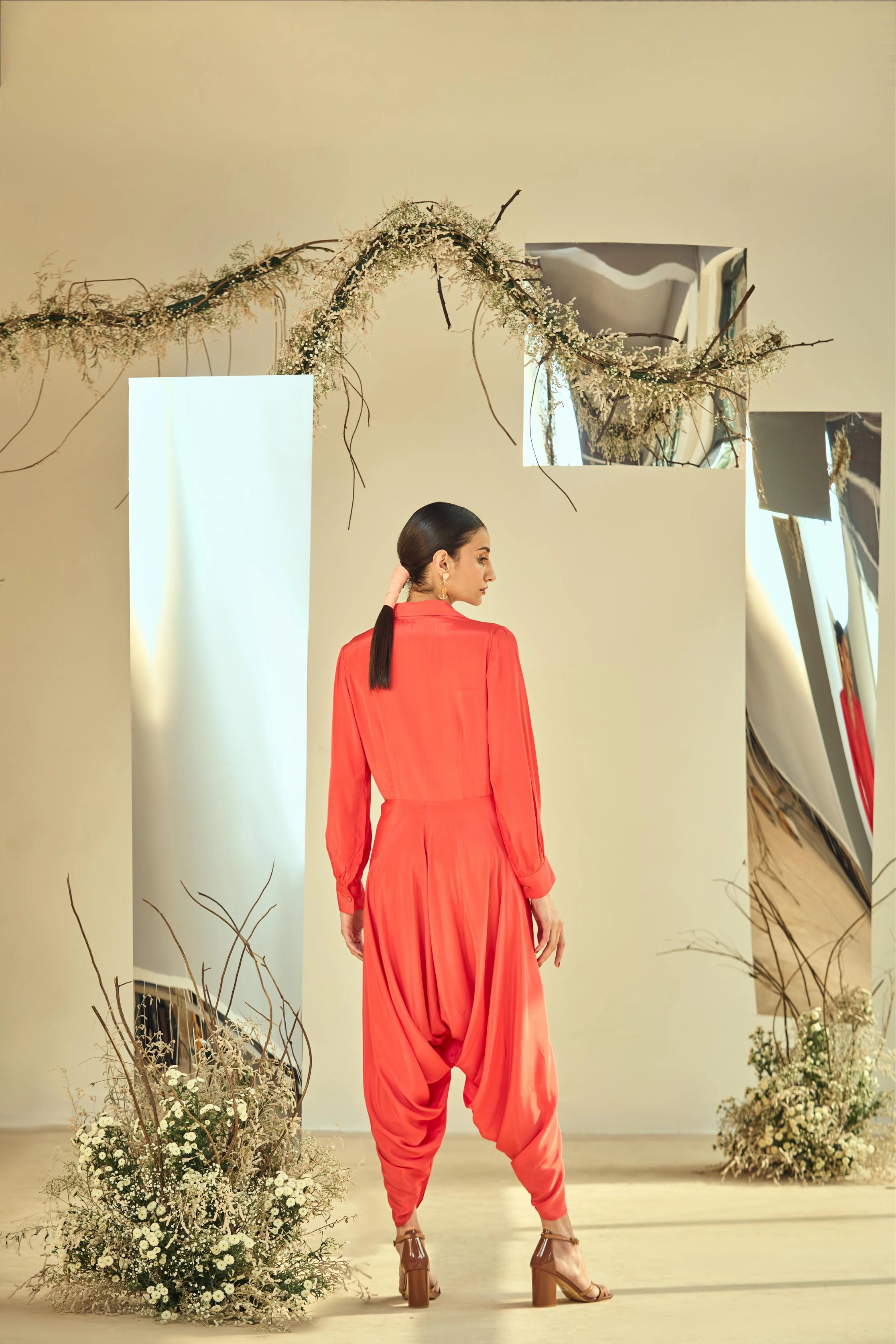 CORAL BLUSH JUMPSUIT