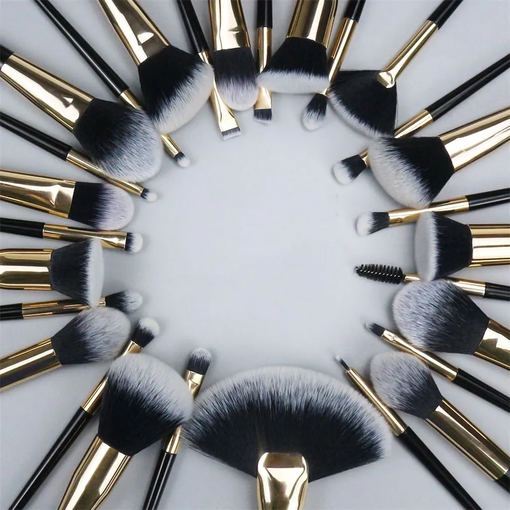 CSCDD Makeup Brushes Complete Set of Beauty Tools Eyeshadow Brushes Lip Brushes Foundation Brushes