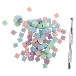 Didiseaon Essential Manicure Tools Dual Function Nail Art Sponge Set for Blush Blending and Nail Supplies