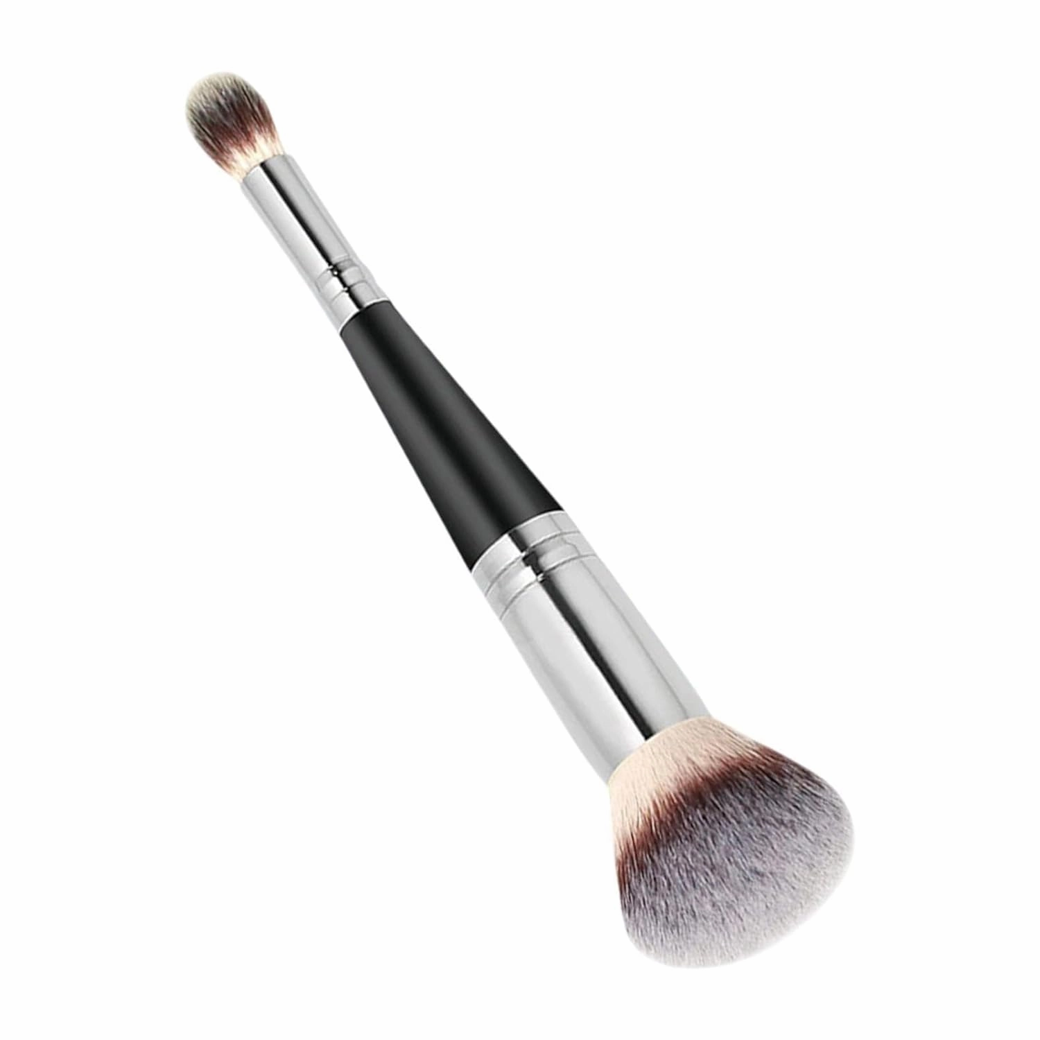 Double Head Makeup Brush - Foundation Powder Blending Blush Concealer Brush for Professional Daily Use and Travel, Gift for Women on Valentine's Day, Mother's Day, Anniversaries