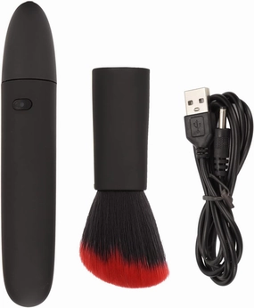 Electric Makeup Brush 10 Gears Rechargeable Multifunctional Blush Brush Face Brush Comfortable Soft for Home Travel Makeup