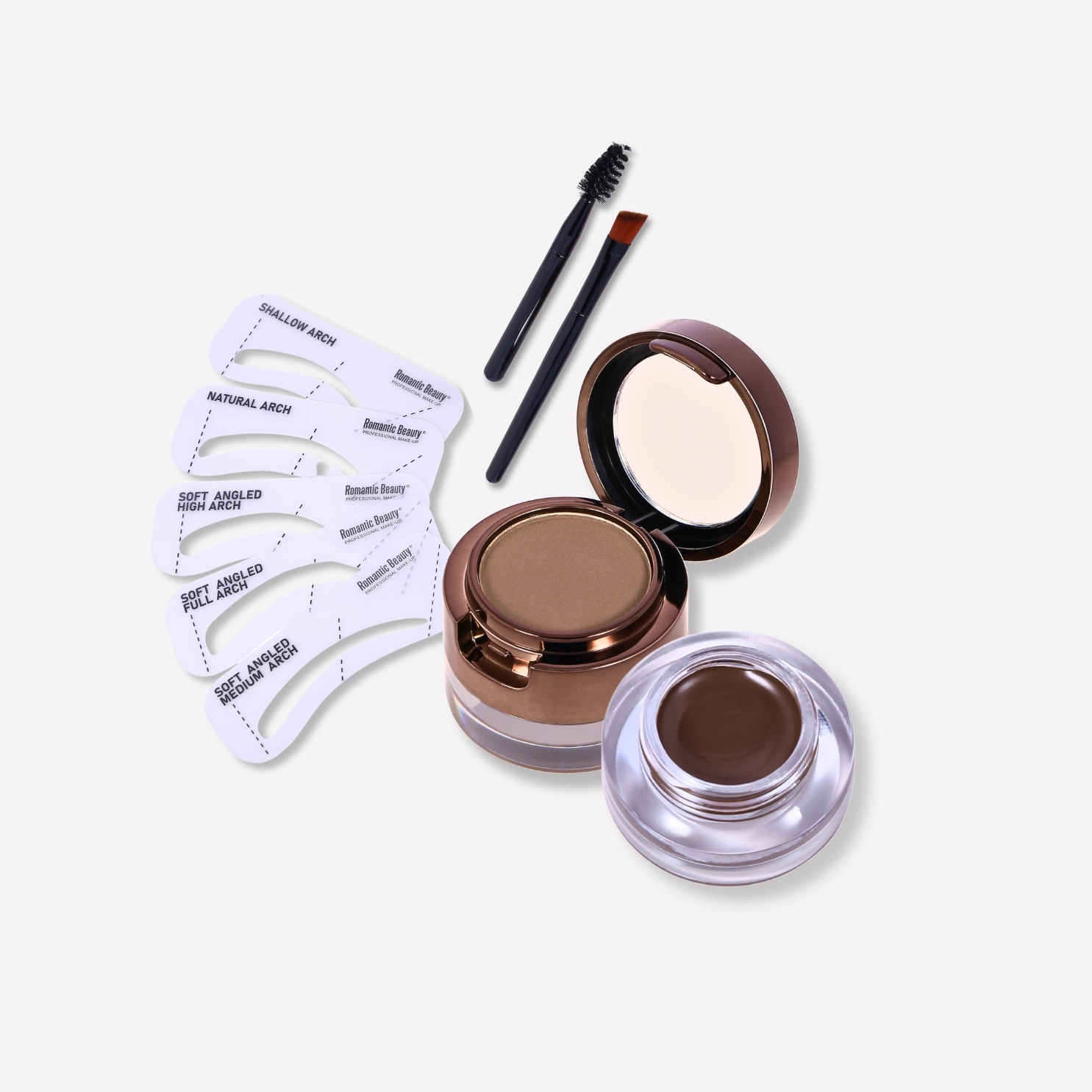 EYEBROW POWDER & GEL 2 IN 1 KIT