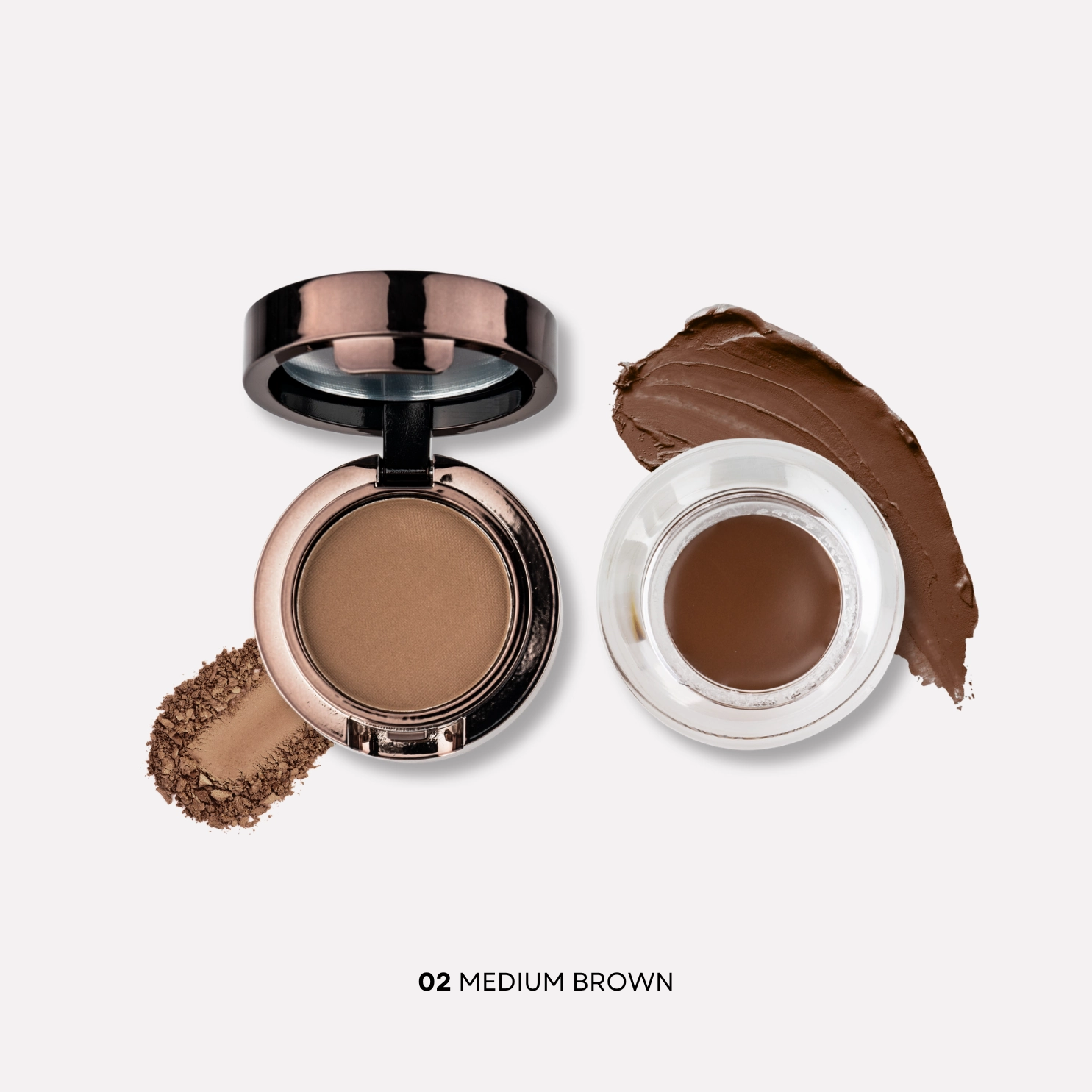 EYEBROW POWDER & GEL 2 IN 1 KIT